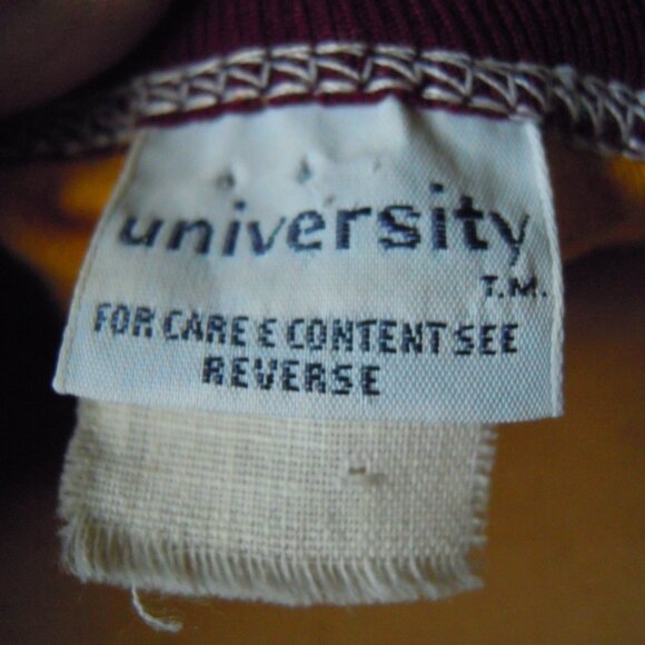 ASU Arizona State University Sun Devils Wilson Football Size Small Shirt VINTAGE - Picture 6 of 7